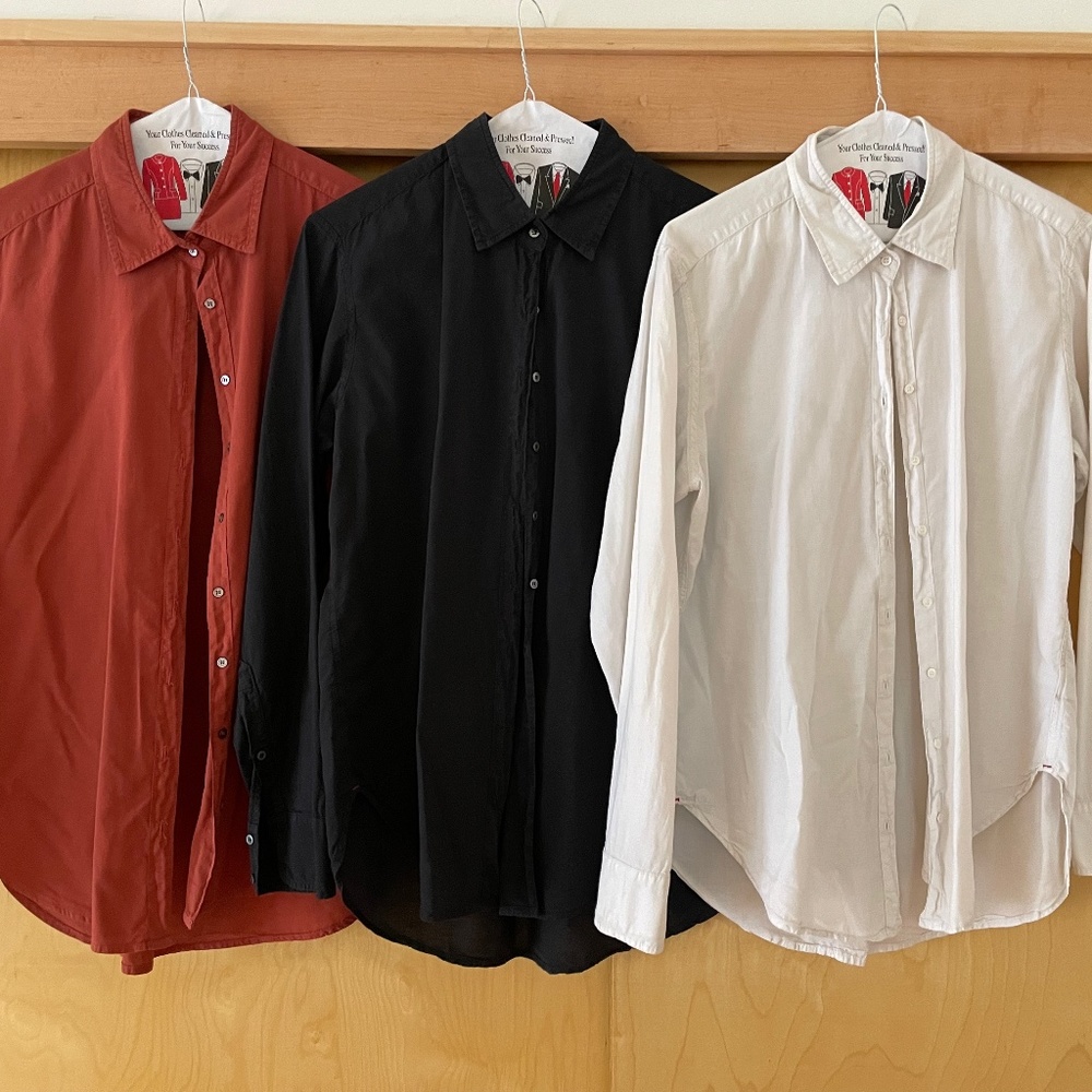 Lot of 3 Xirena Beau Button Down Shirts